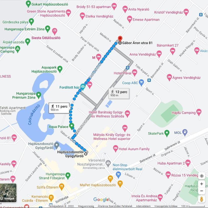 Fuesti Fecske Apartman Hajdúszoboszló 외부 사진